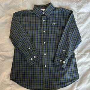 Boys plaid Crewcuts button down